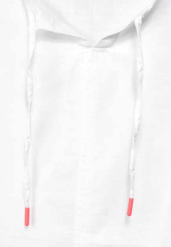 CECIL Leinen Bluse in Unifarbe