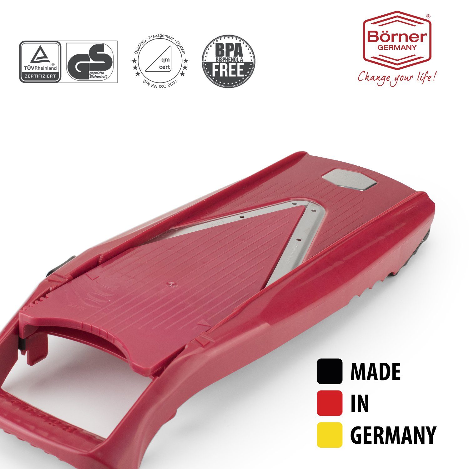 Börner Gemüsehobel Gemüsehobel V5 Powerline Plus Set