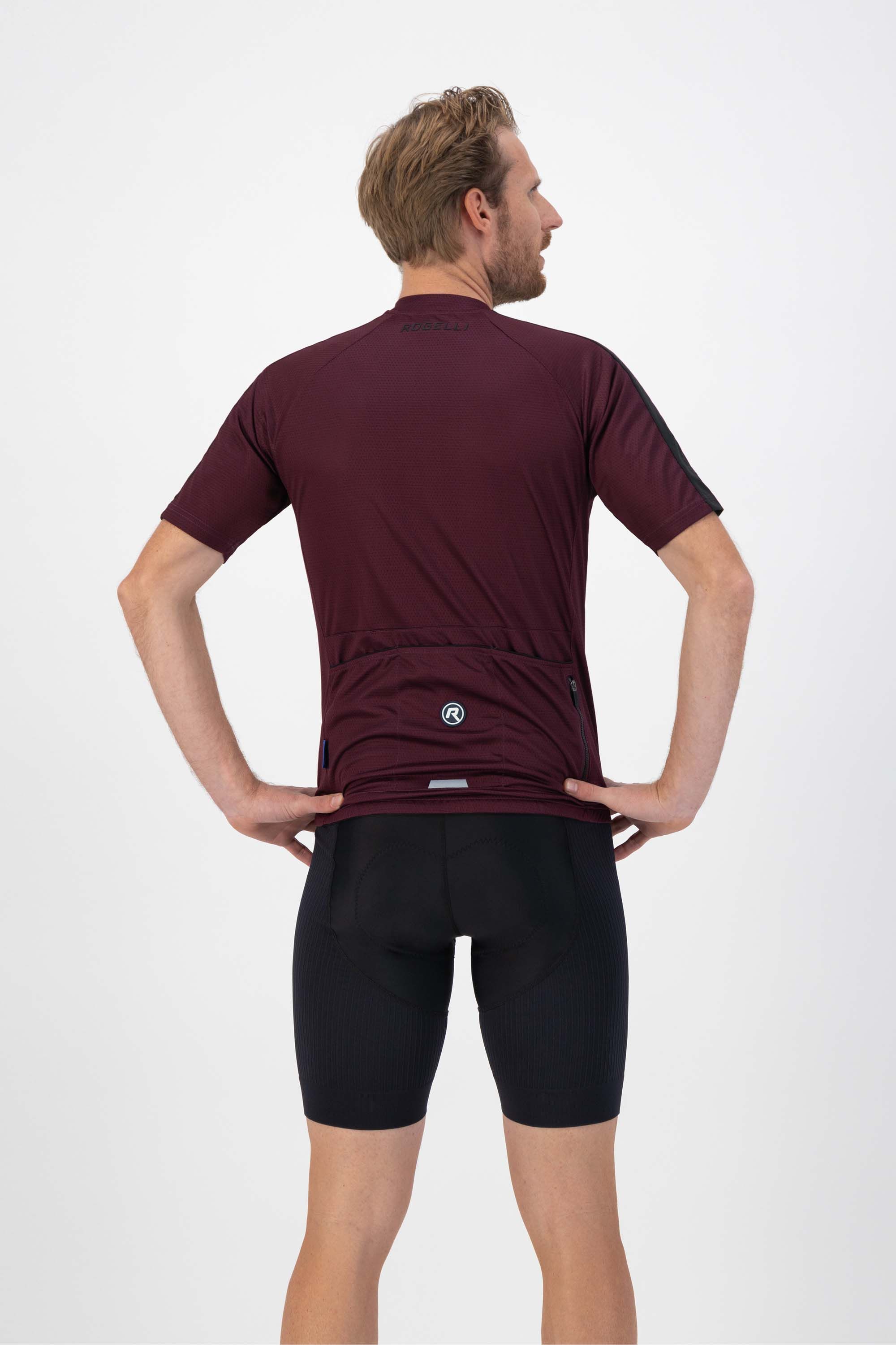 Rogelli Explore Bordeaux Herren Radtrikot