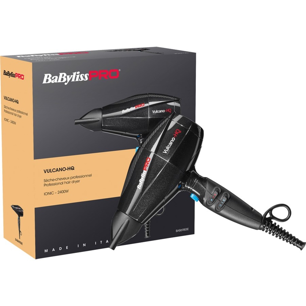 BaByliss Pro Vulcano Ionic 2400W Séche-cheveux