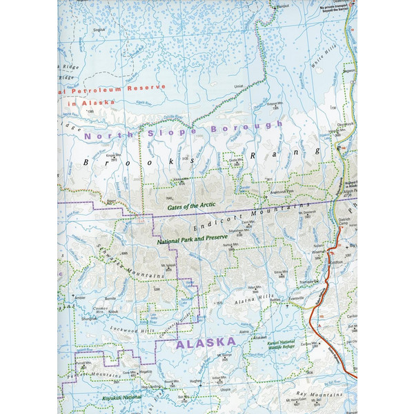 Reise Know-How Landkarte USA 11, Alaska (1 : 2.000.000) - Straßenkarte