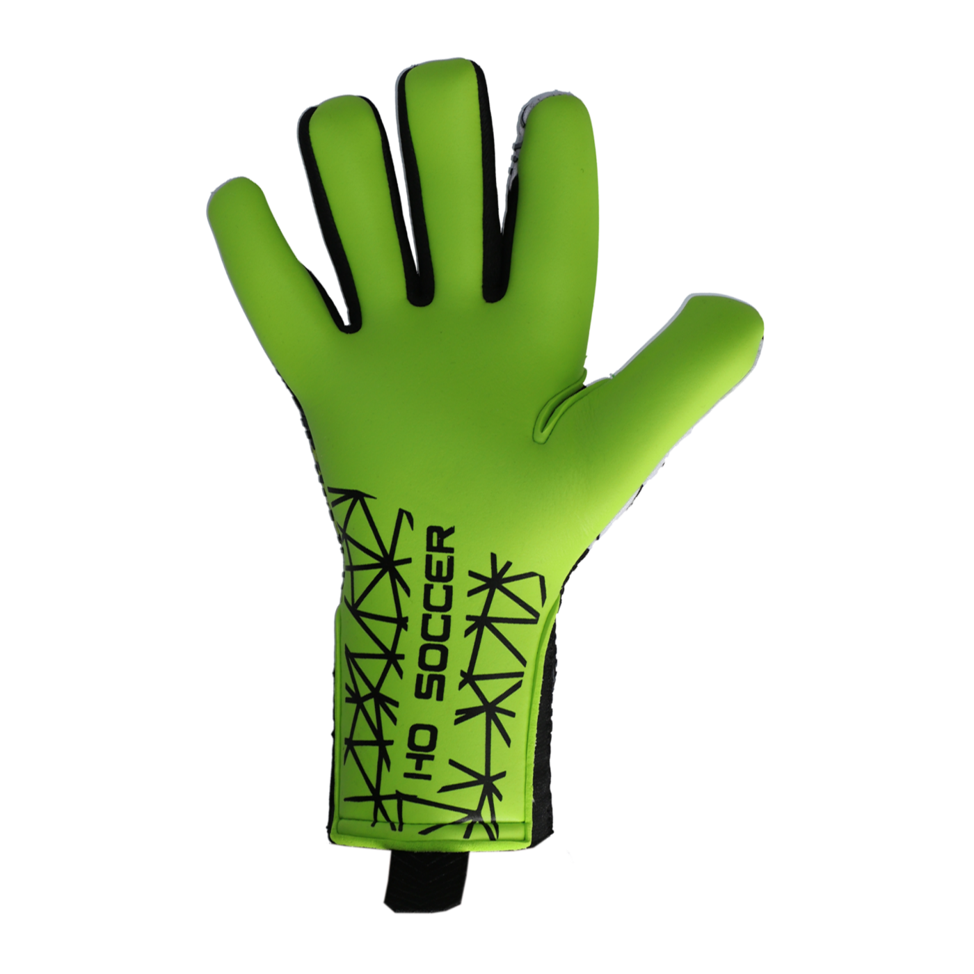 HO Soccer First Evolution II ROLL/NC TW-Handschuhe Schwarz