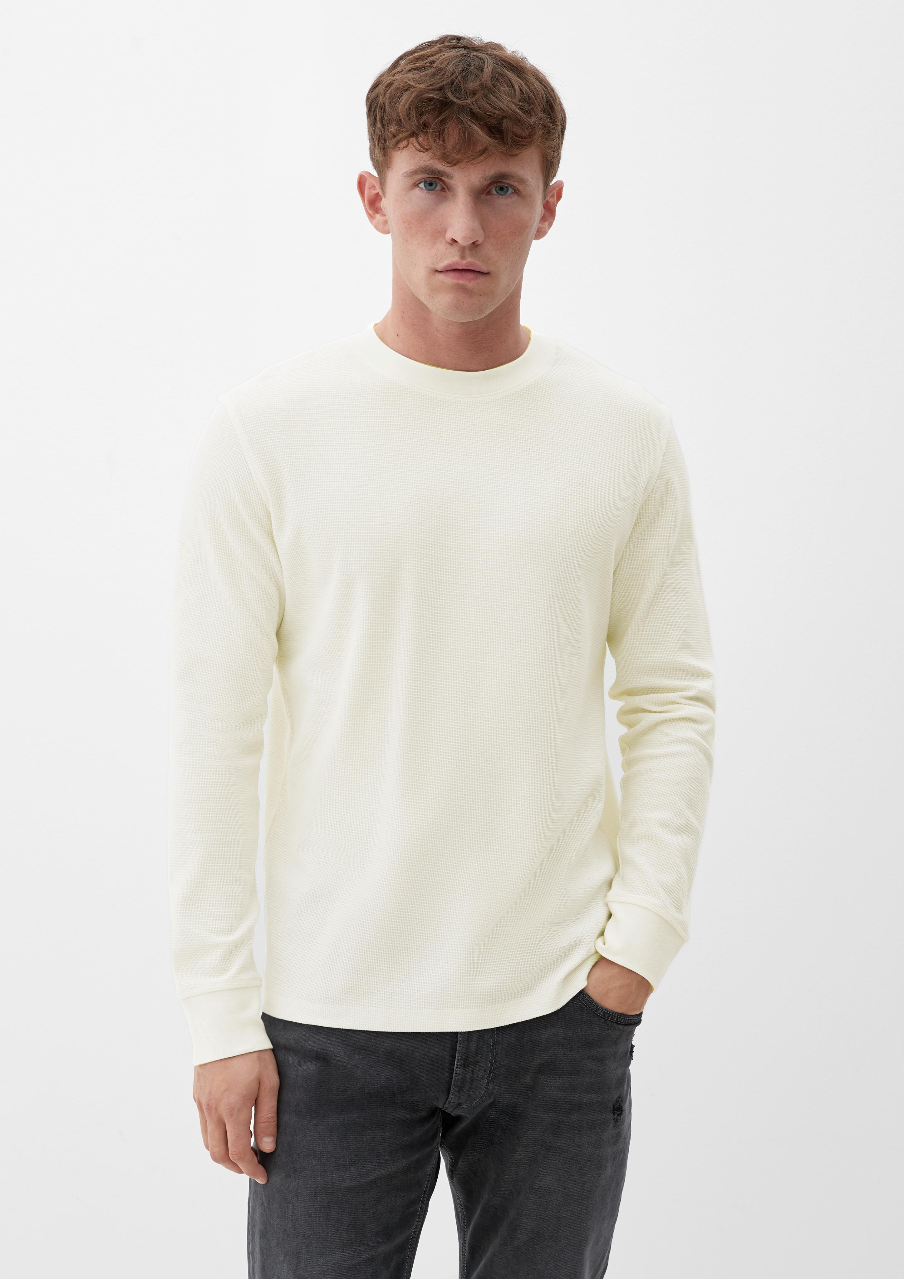 Longsleeve mit Strukturmuster&nbsp;  2119133-0240