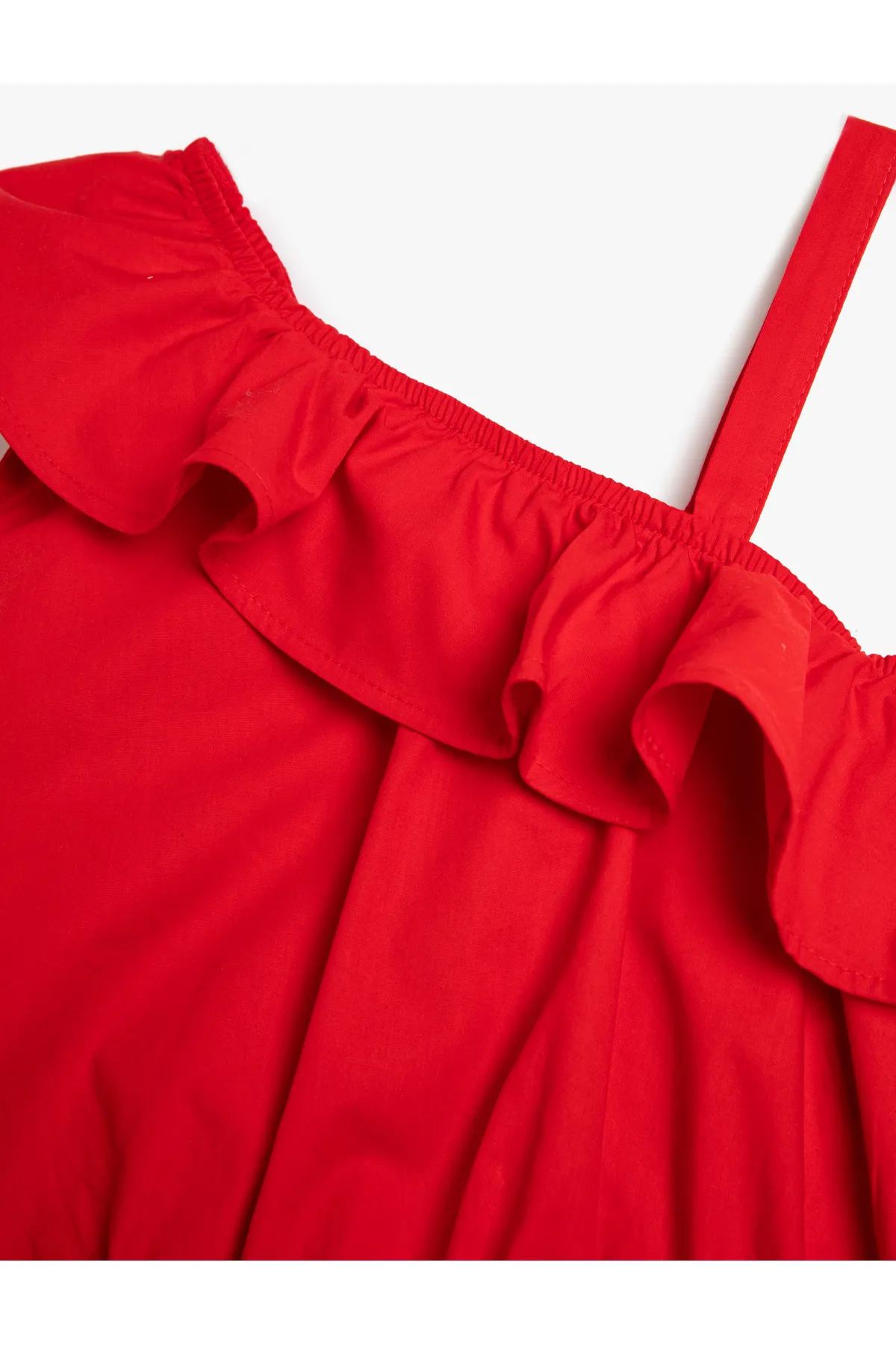 Koton  Bluse One-Shoulder-Rüschenbund mit Gummizug