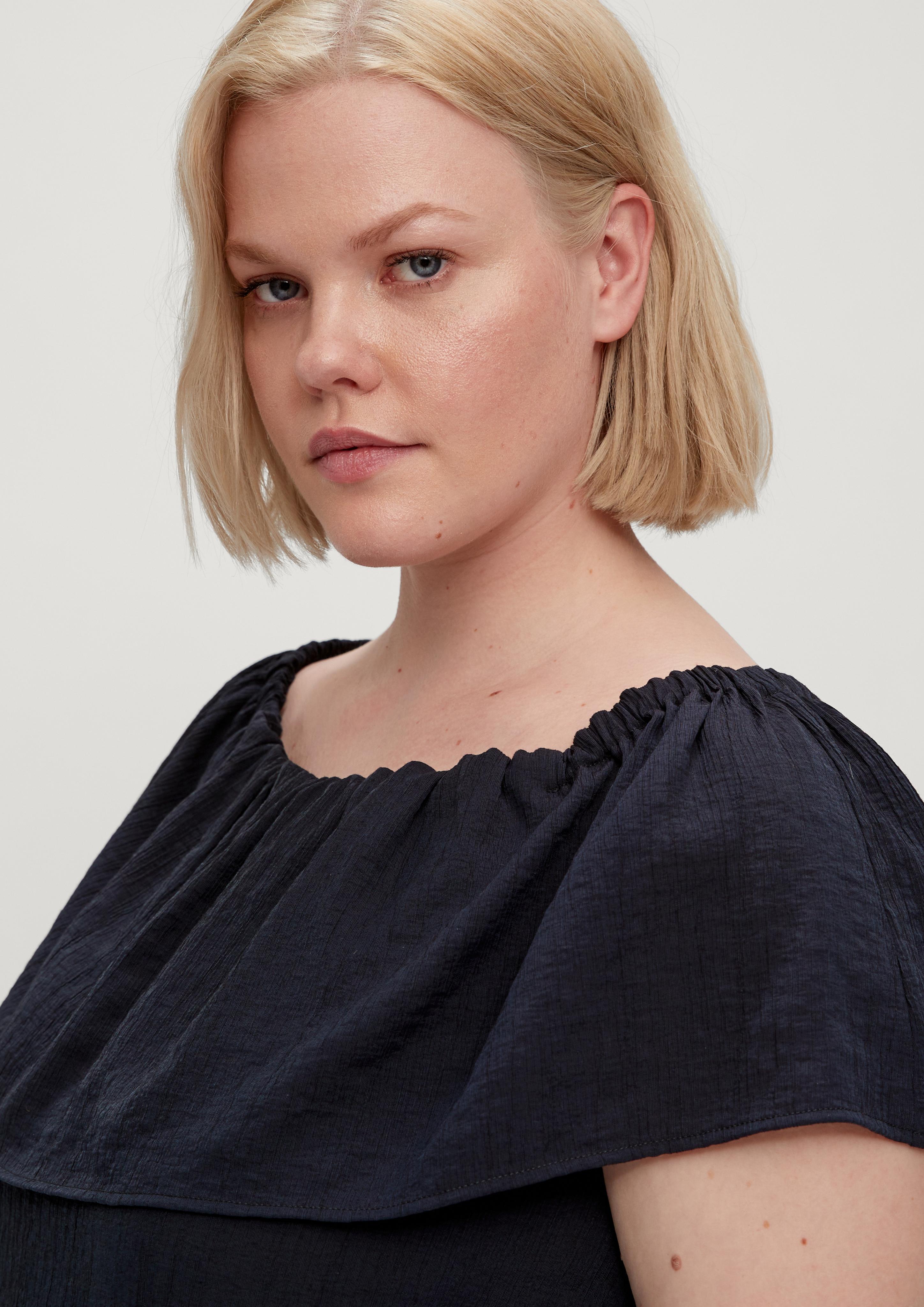 Blusenshirt mit Carmen-Ausschnitt  2129513-5976