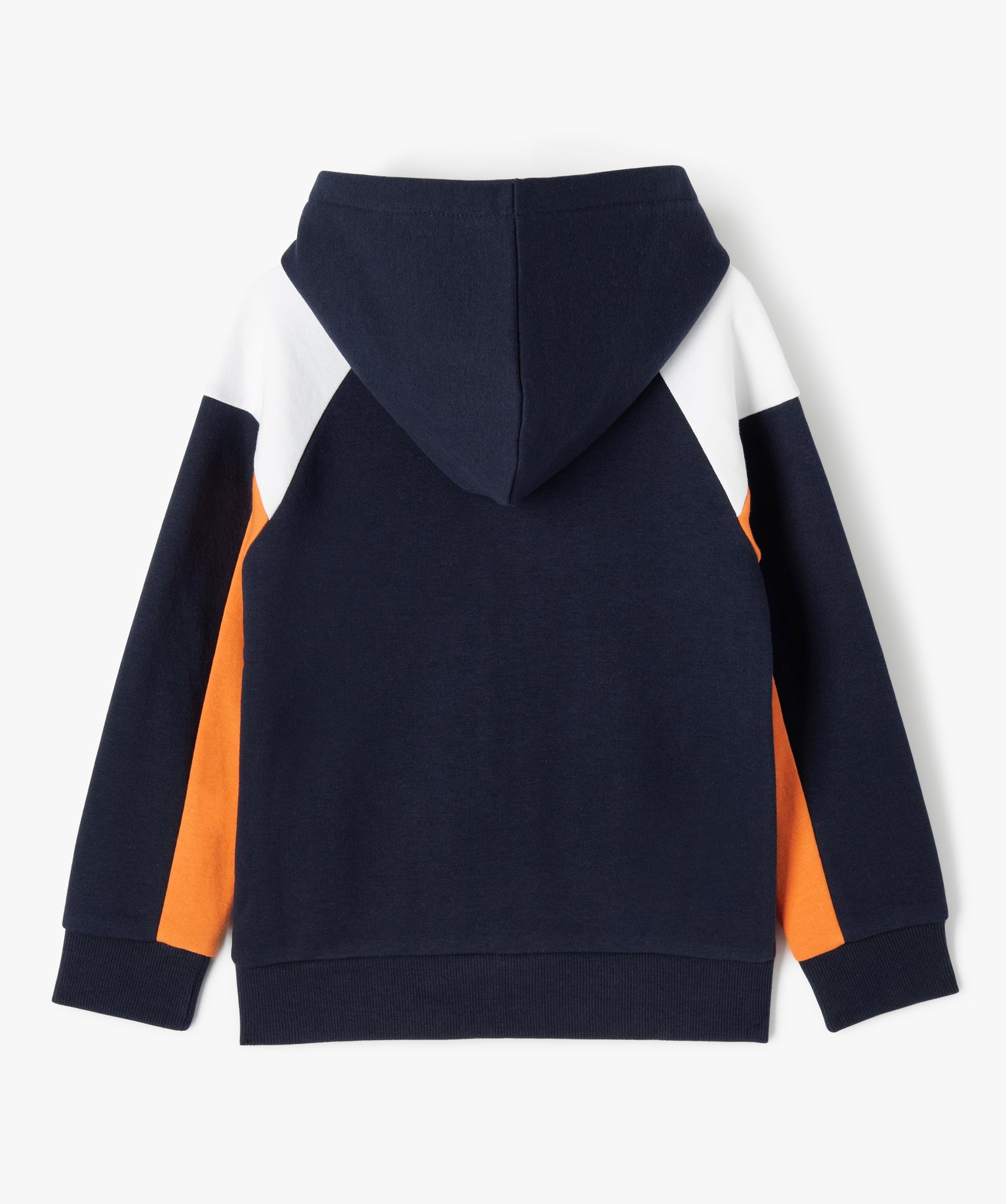 Sweat zippé à capuche Garçon marine | GEMO