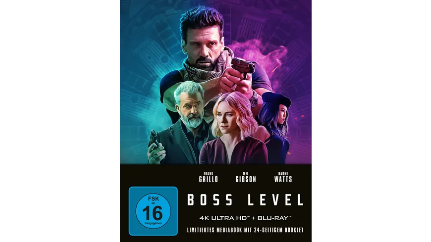 Boss Level - Mediabook - Limited Edtion  (+ Blu-ray 2D)