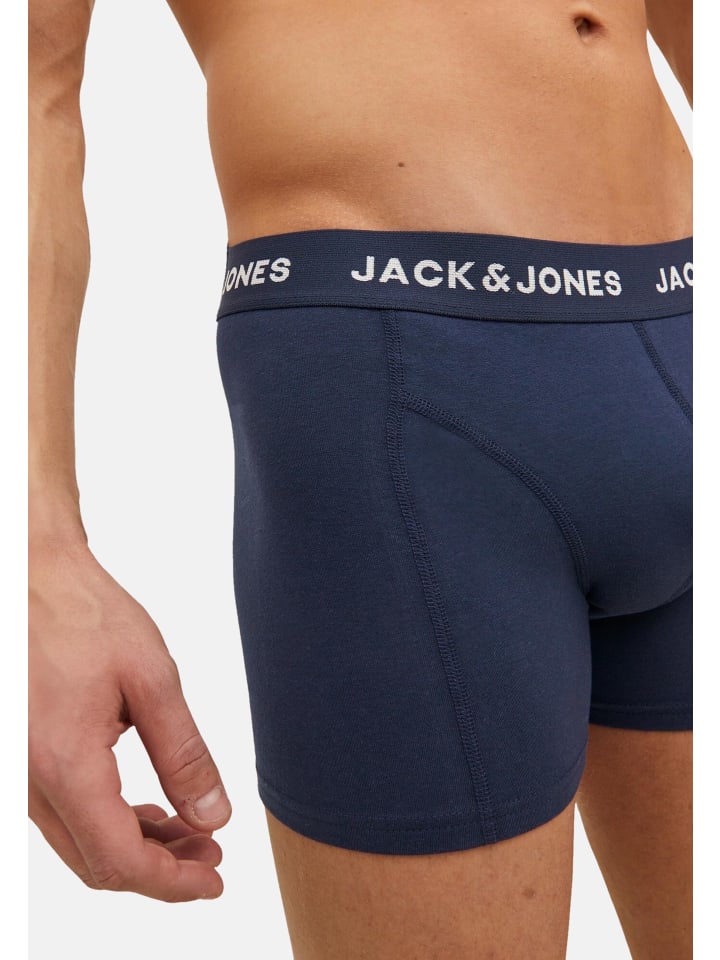 Jack & Jones Boxershorts 'ANTHONY' in Navy Blazer günstig kaufen