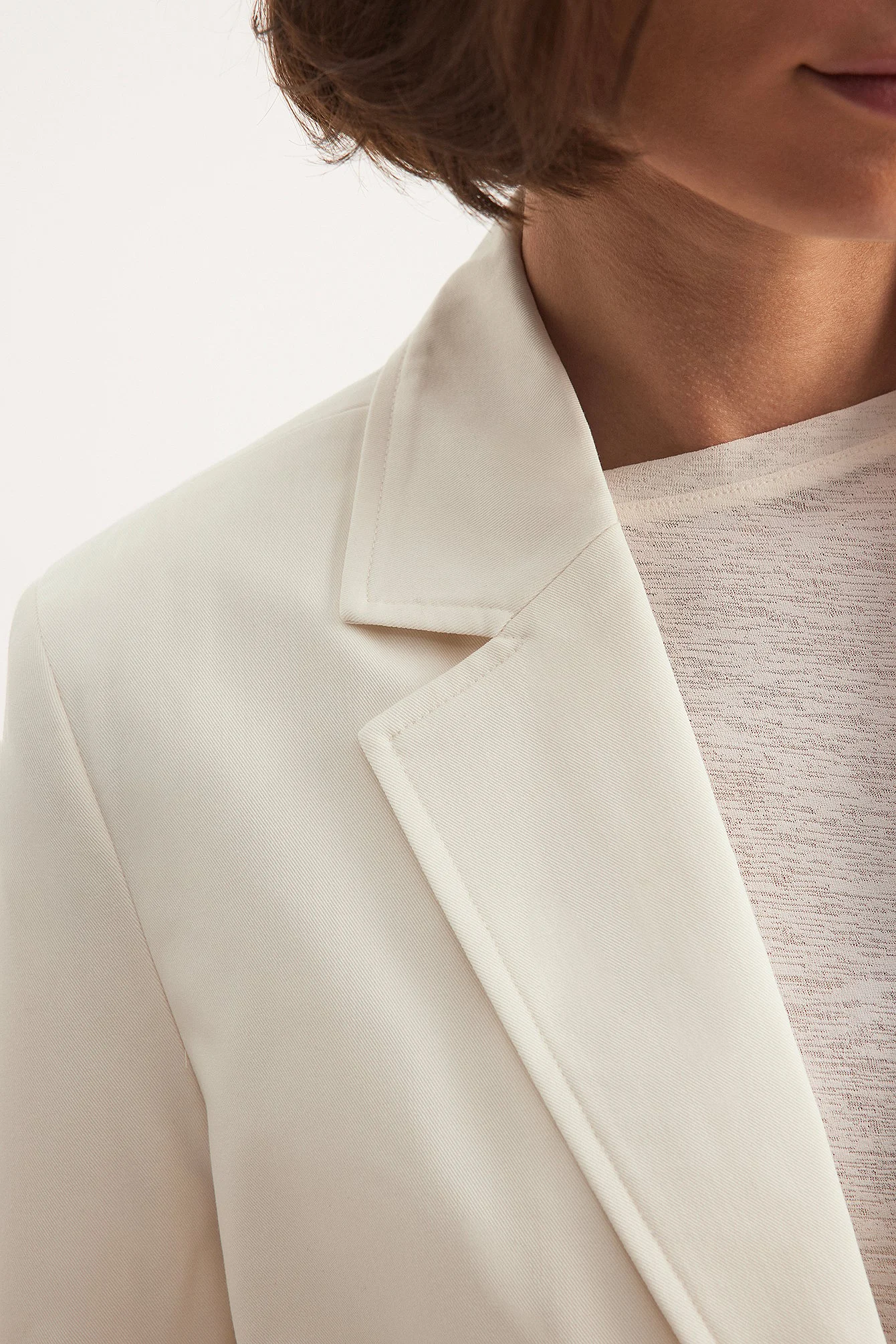 Oversized Blazer mit Steppnähten