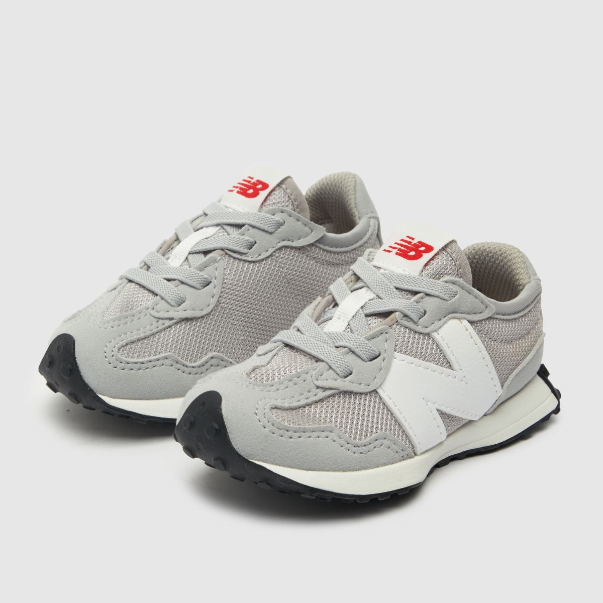 New Balance ljusgrå 327 Småbarnsskor