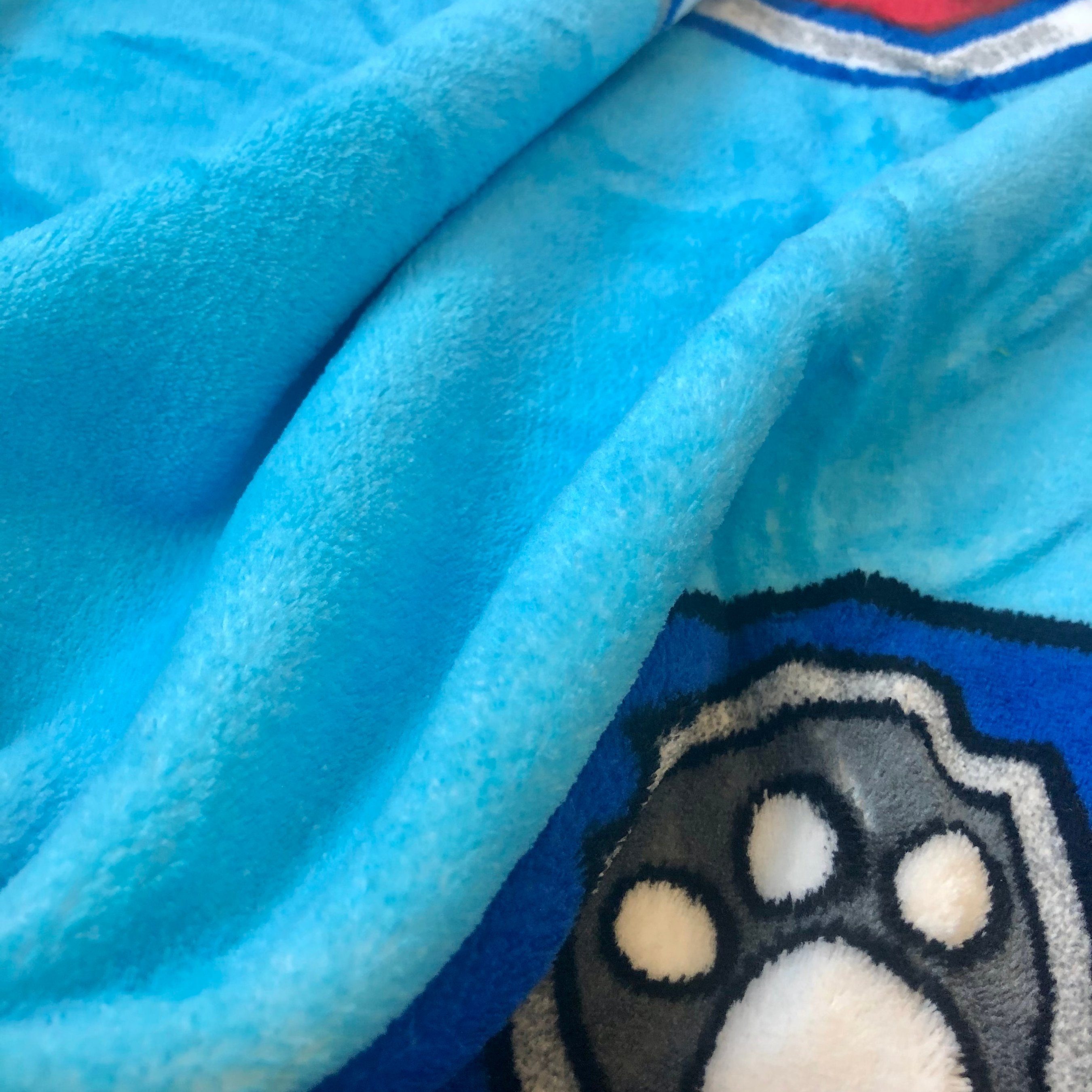 Kinderdecke Paw Patrol 130x170 cm, weich und kuschelig, passend zur Bettwäsche, MTOnlinehandel, Sofadecke Überwurf Plaid für Mädchen und Jungen
