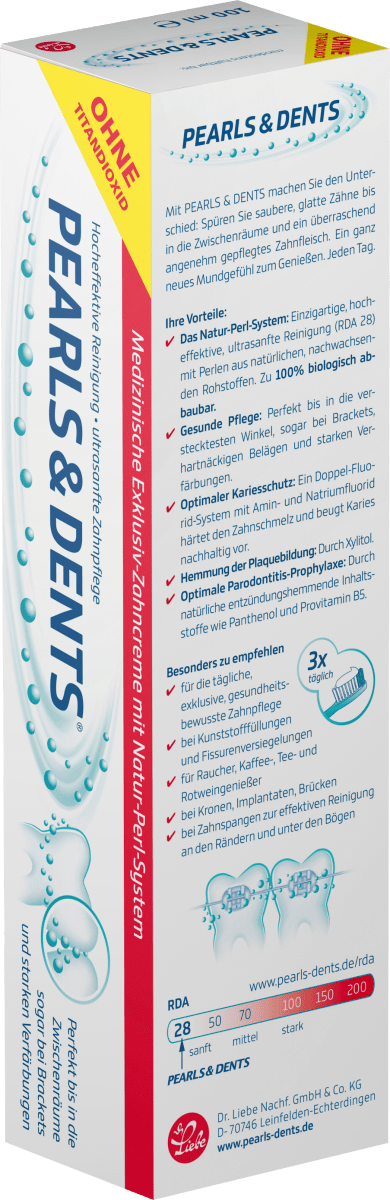 Zahnpasta Natur Perl System, 100 ml