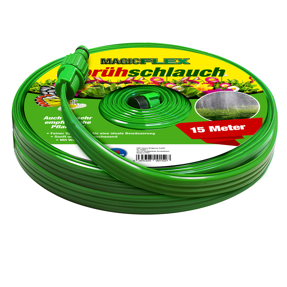 Powertec Garden Sprühschlauch - ca. 15 m x 22 mm