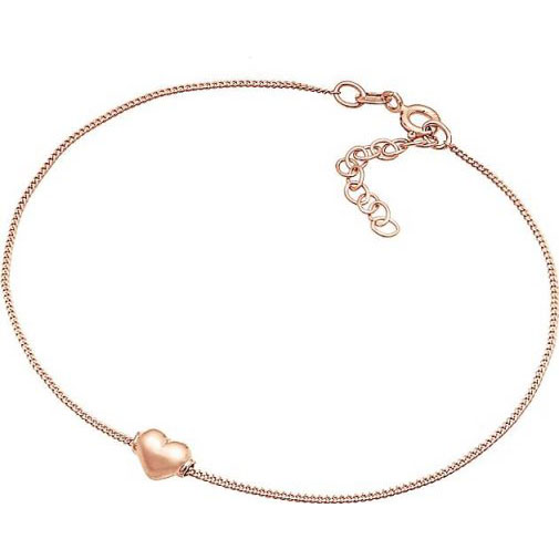 Elli Fußschmuck Kinder Herz Liebe Hübsch 925 Silber