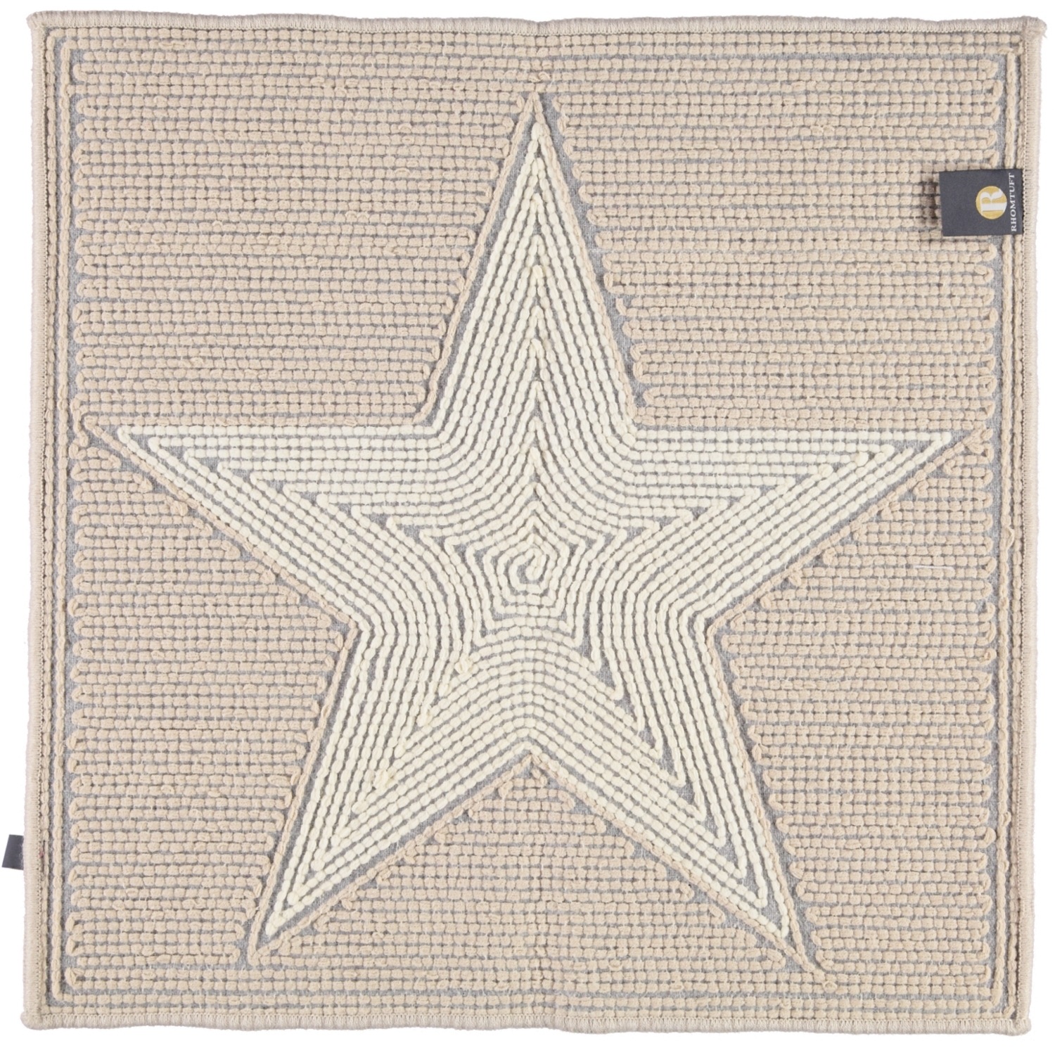 Rhomtuft Badteppiche STAR stone-weiß - 1335