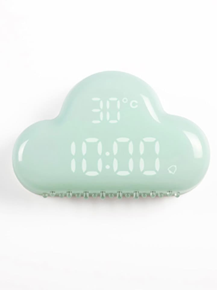Designnest Wecker ''Alarm Cloud'' in Grün - (L)12 x (B)8 cm günstig kaufen onesize