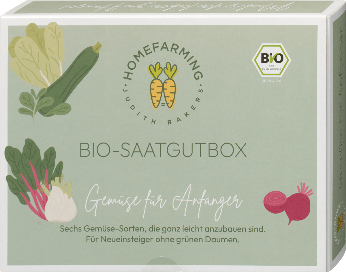 Saatgutbox, Gemüse für Anfänger (15x19,8x4,3 cm), 1 St