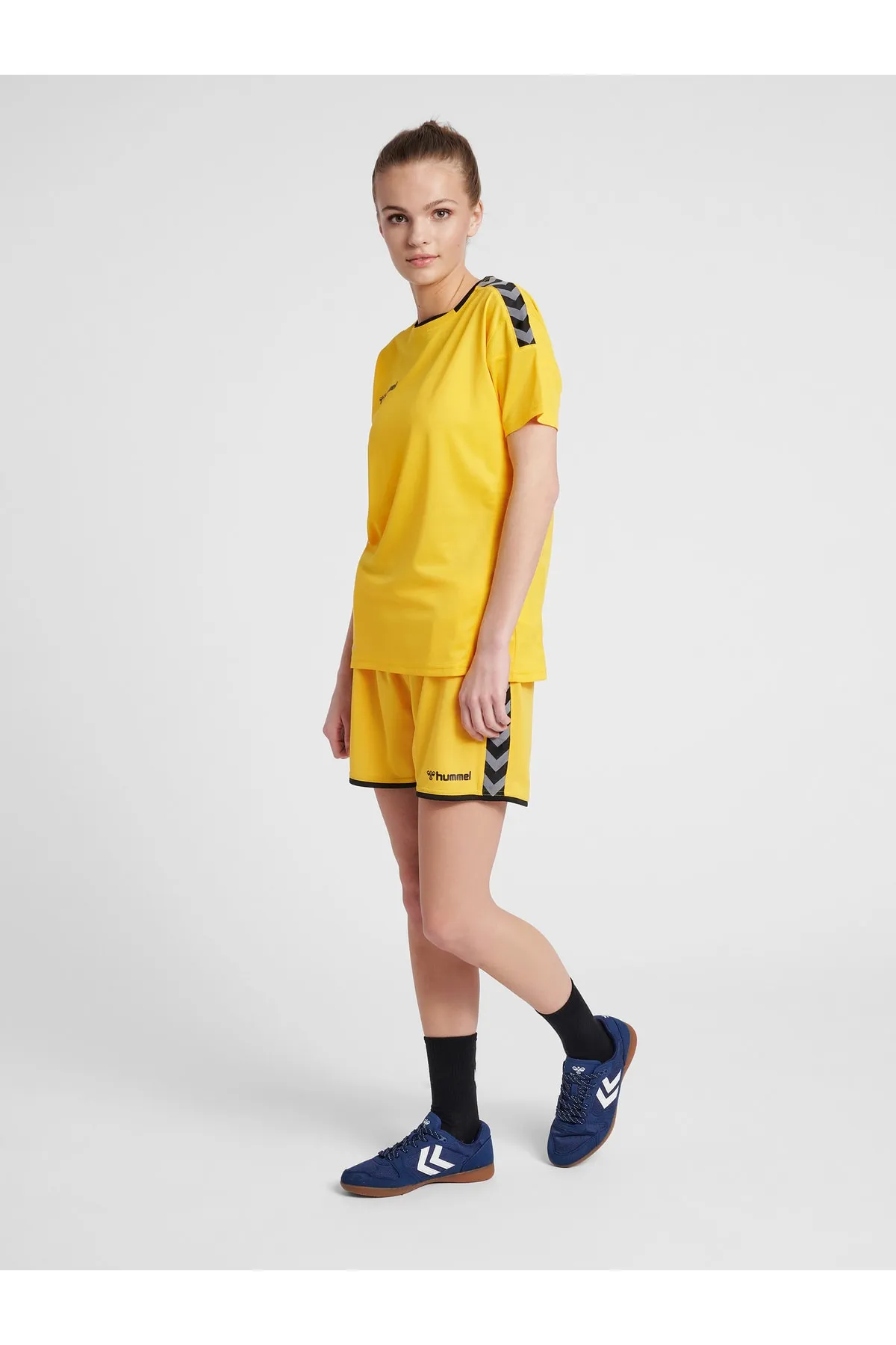 hummel  Kurze Sporthose - Gelb - Mittlerer Bund