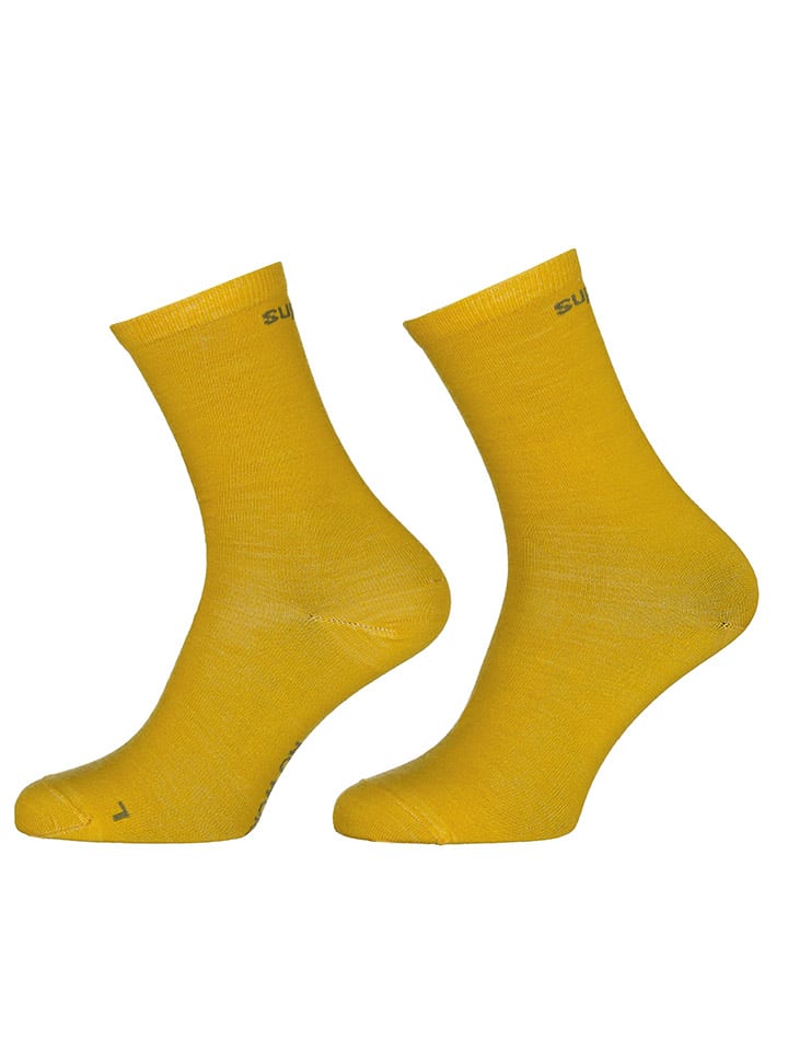 super.natural Socken in Gelb günstig kaufen