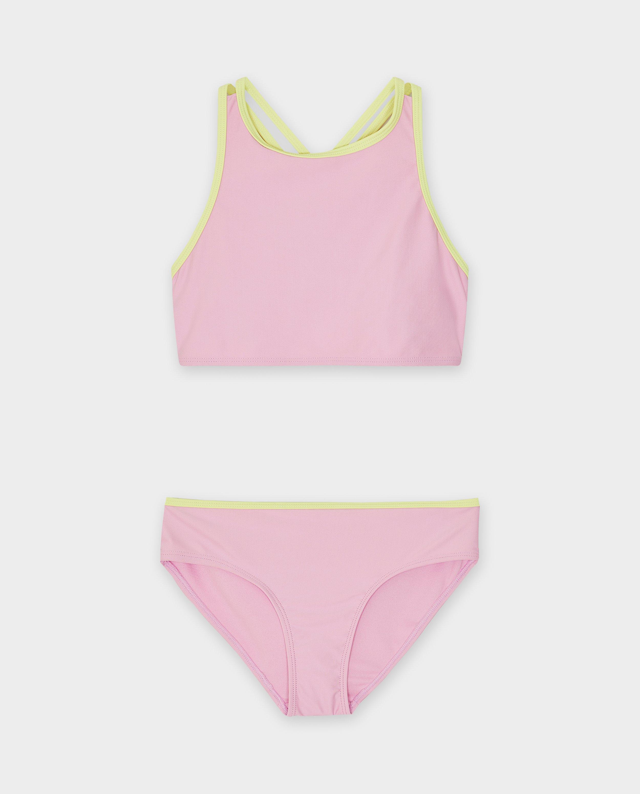 Ribe in krompirček Roza bikini roza