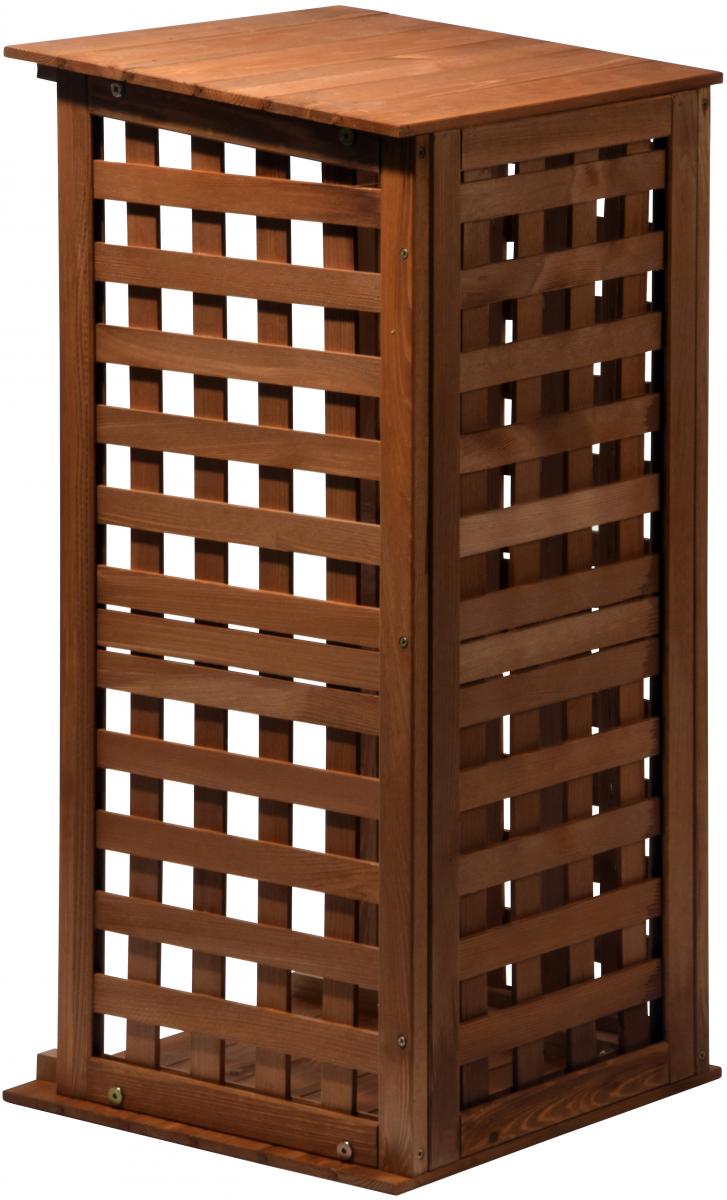 dobar In- & Outdoor Kaminholzregal aus Holz