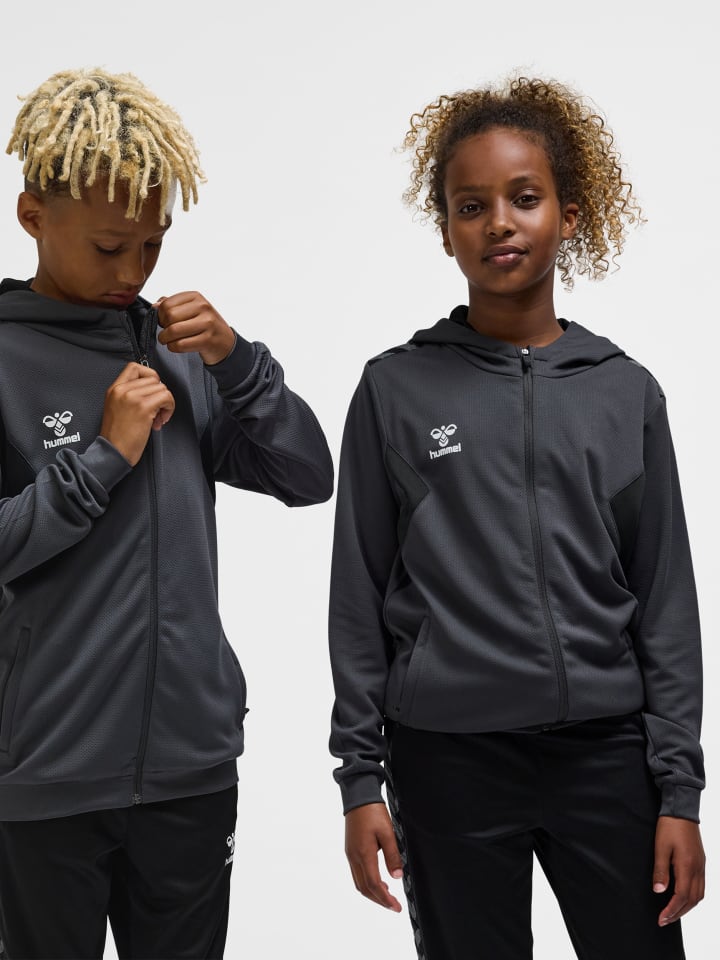 Hummel Hummel Reißverschluss Jacke Hmlauthentic Kinder in ASPHALT günstig kaufen