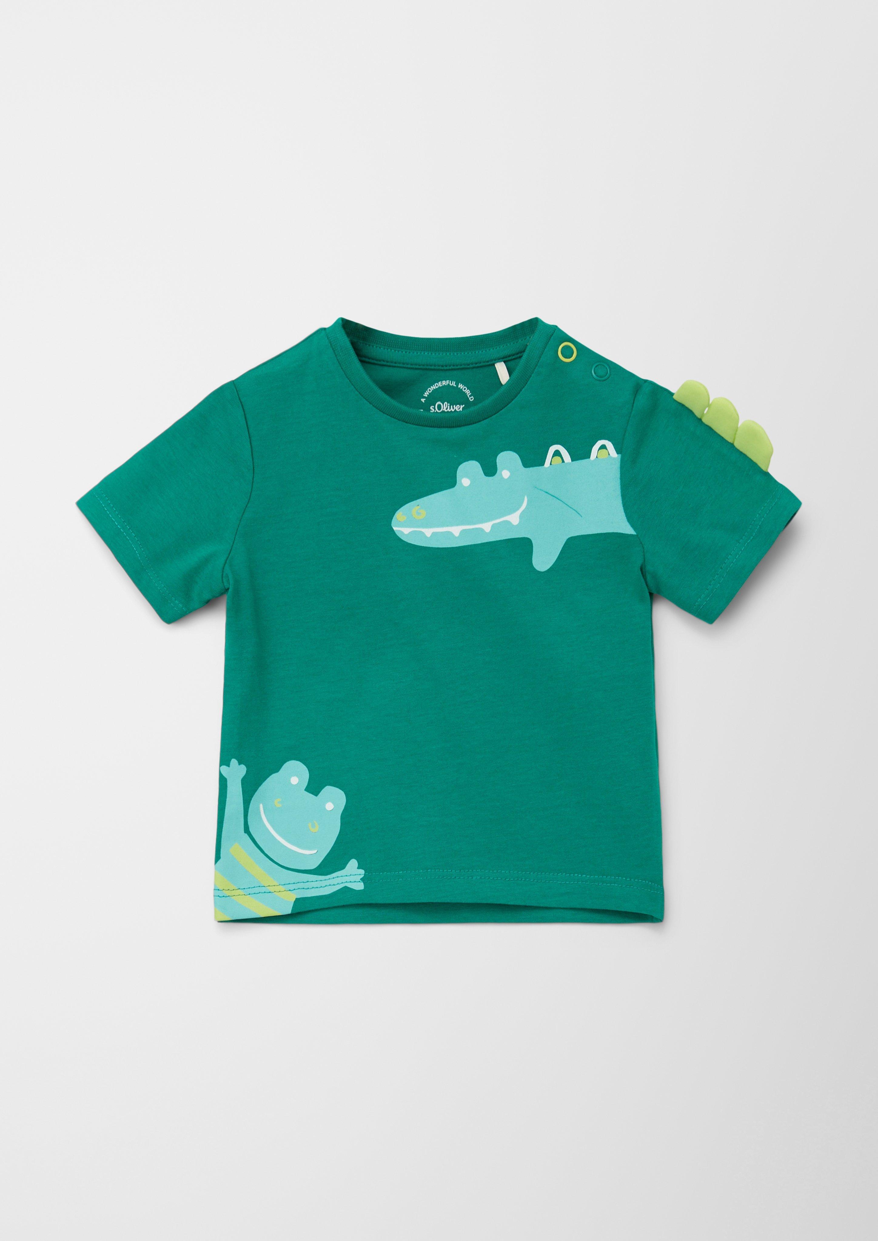 T-Shirt mit Zacken-Applikation  2130728-7681