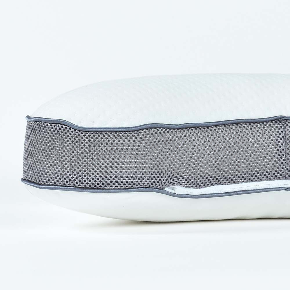 Nackenstützkissen RIBECO Nackenstützkissen Butterfly Pillow, RIBECO, Füllung: Memory Schaum, Bezug: 100% Polyester, jeder Schlaftyp, Kopfkisse, stützend, Bauchschläfer, Rückenschläfer, Seitenschläfer