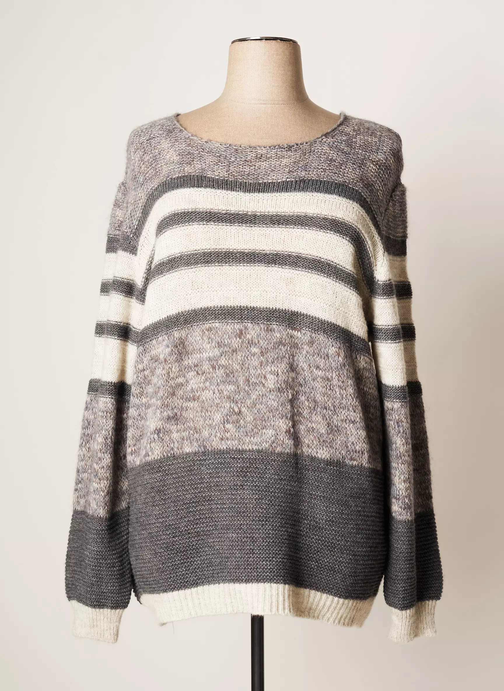 Jumfil Pulls Femme couleur gris