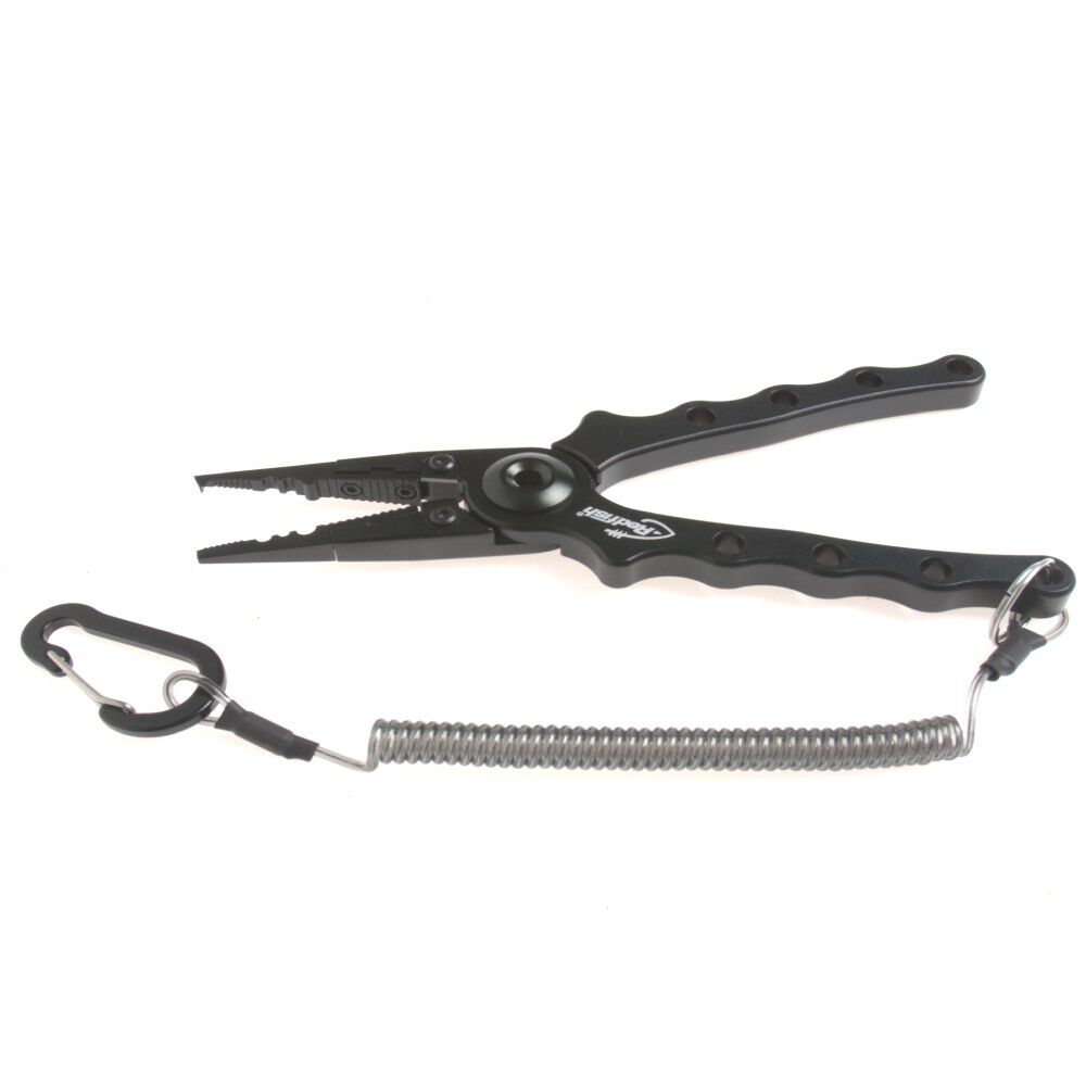 Wielofunkcyjne aluminiowe szczypce wędkarskie Redfish 18 cm