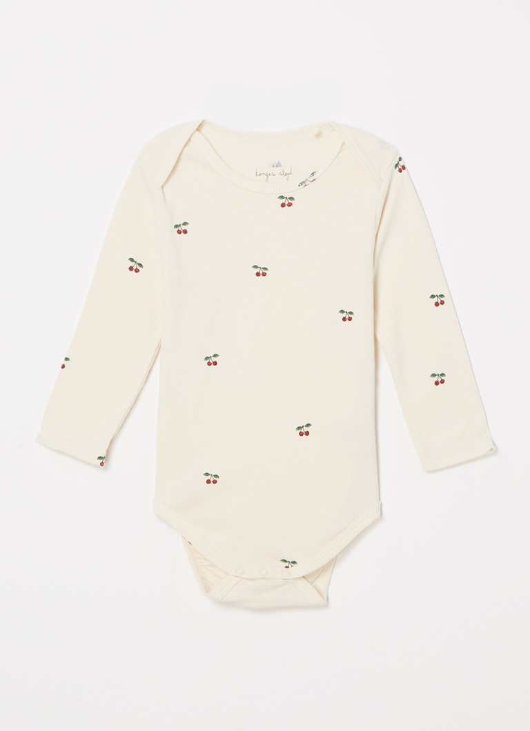 Tutina per neonato Konges Sløjd en estampado de algodón orgánico