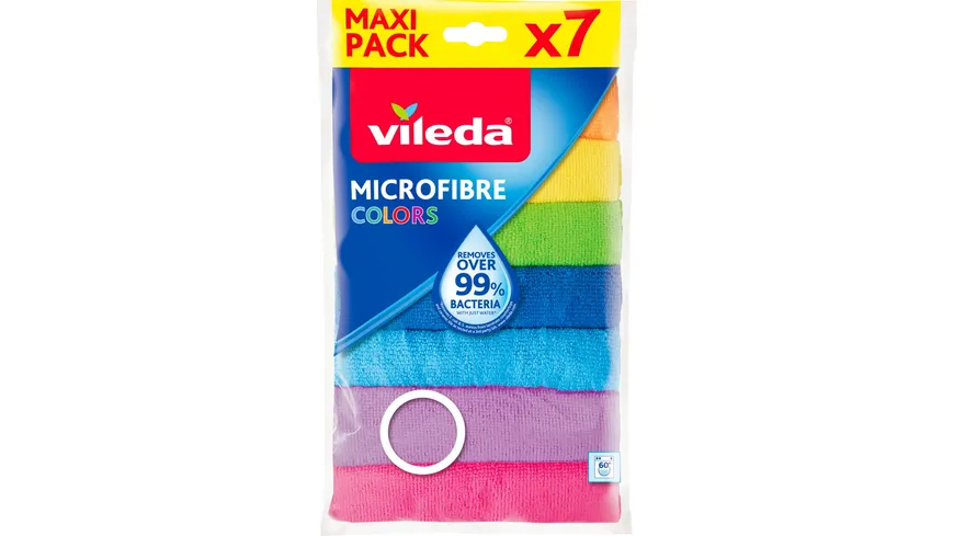 Vileda Microfaser Allzwecktücher Color
