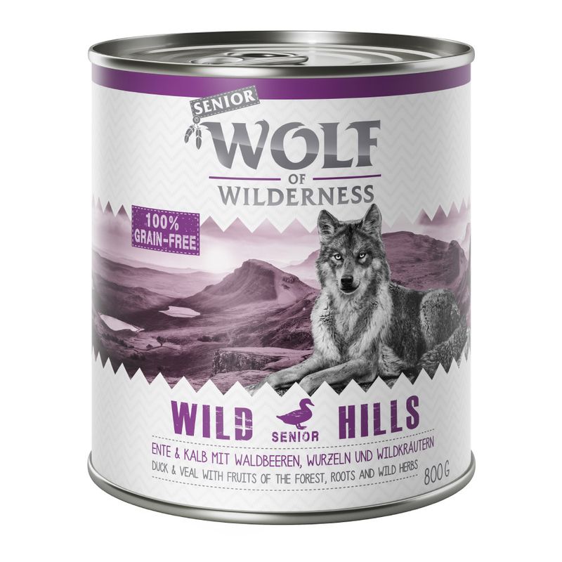Sparpaket Wolf of Wilderness Senior 24 x 800 g