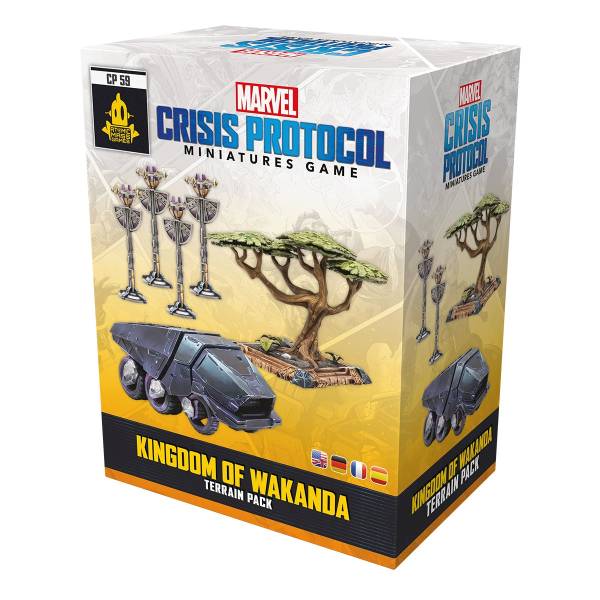 Marvel: Crisis Protocol - Kingdom of Wakanda Terrain Pack (Erw.)