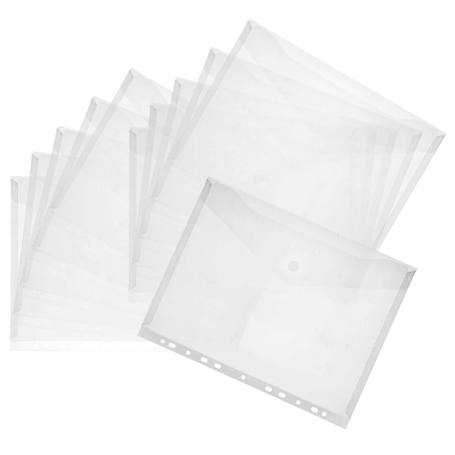 Schnittmustertaschen, transparent, 10 Stück