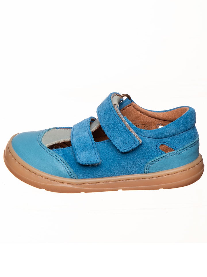 kmins Leder-Barfußschuhe in Blau günstig kaufen