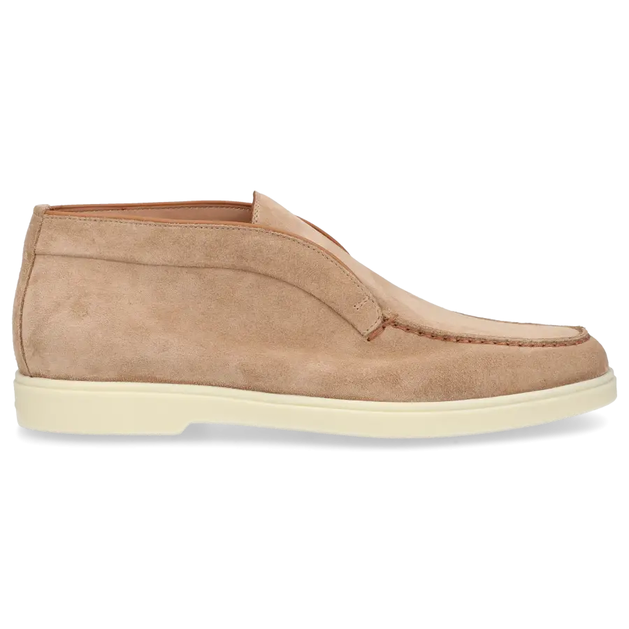 Santoni - Stiefeletten DESERT BOOT Veloursleder - braun