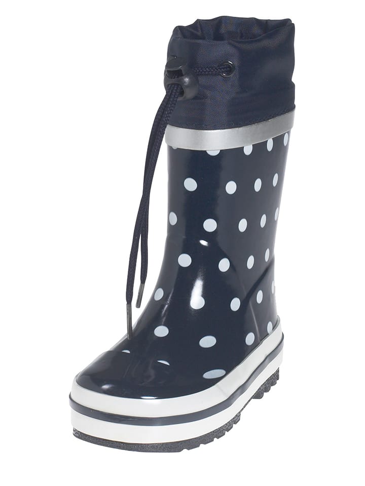 Playshoes Gummistiefel in Dunkelblau/ Weiß günstig kaufen