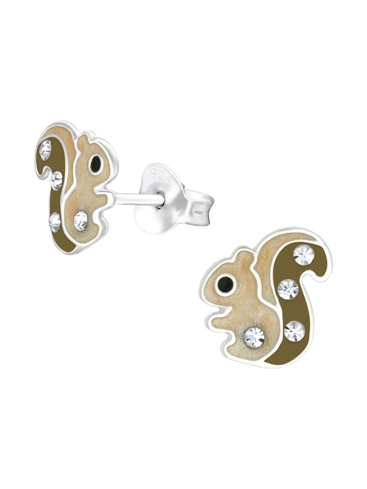schmuck23 Silber Ohrringe 925 Eichhörnchen 0,7 cm x 0,8 cm günstig kaufen onesize