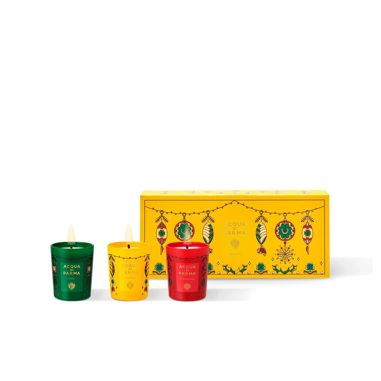 Holiday Candle Trio