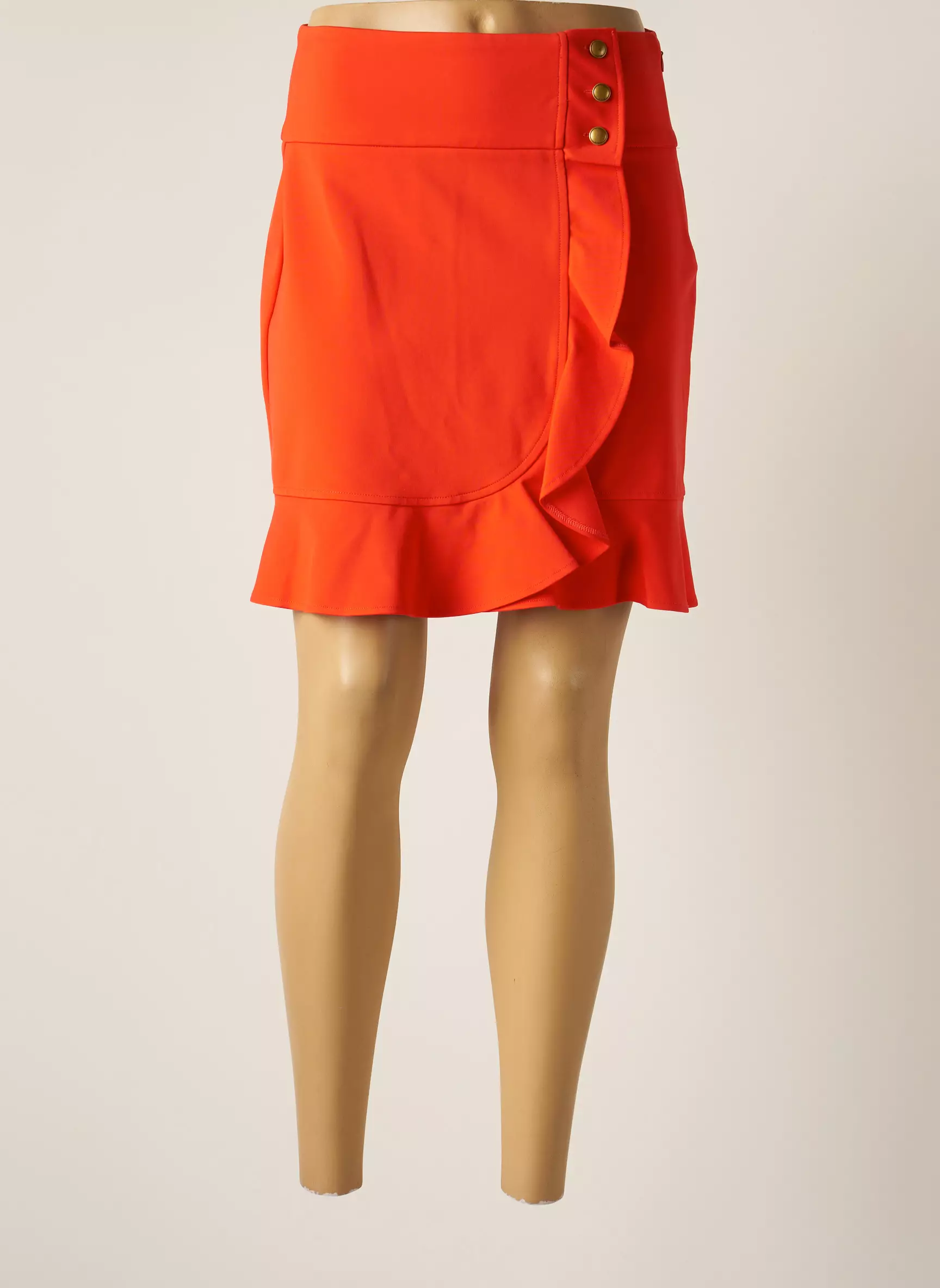 Pinko Jupes Courtes Femme couleur orange