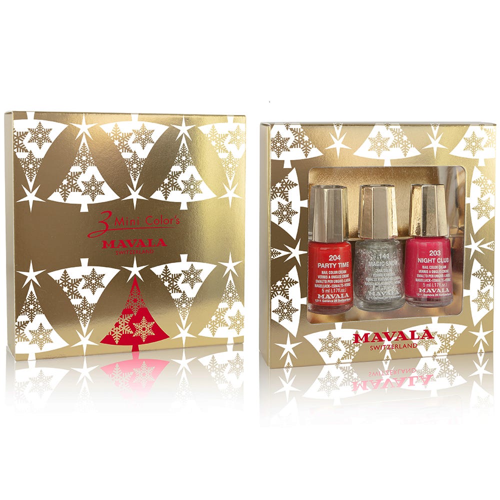 Mavala Festive Tree Coffret Gold Party