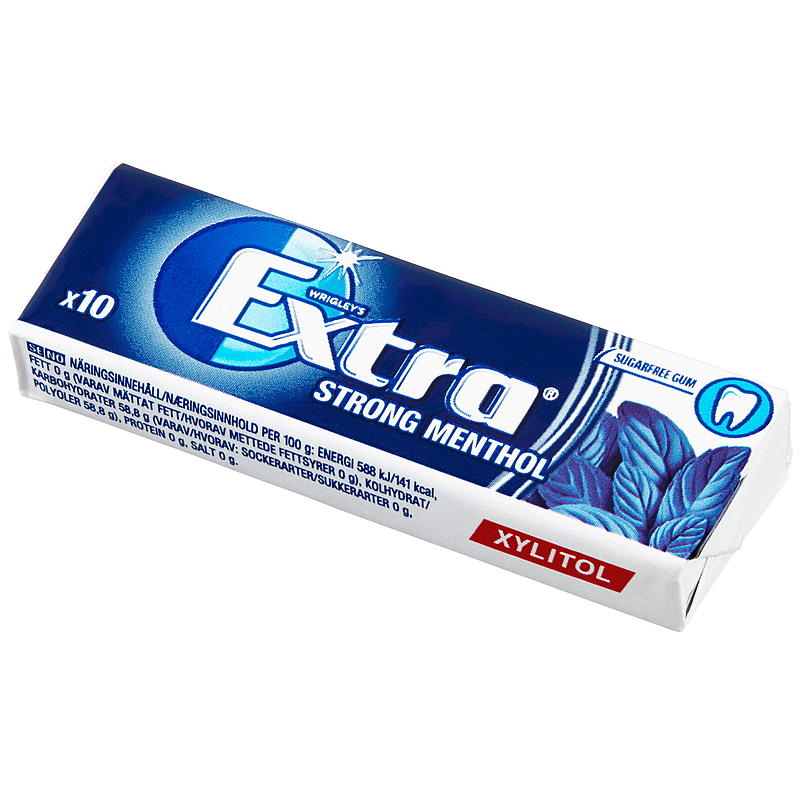 Extra Extra 14 g Strong menthol
