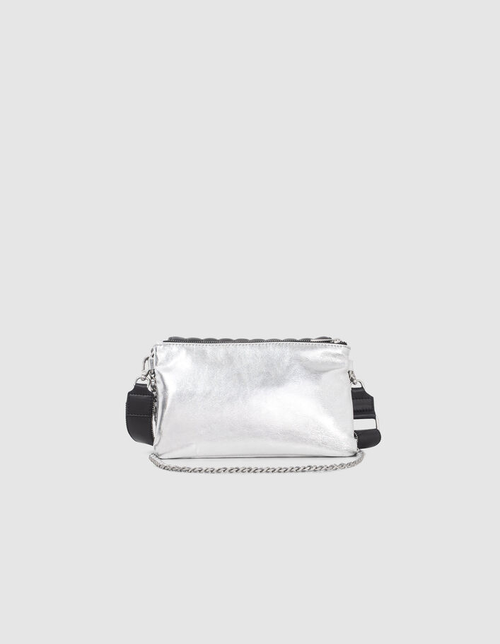 Le 111 MADISON AVENUE noir cuir matelassé Femme