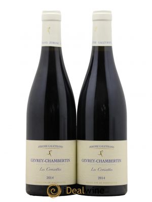 Gevrey-Chambertin Les Croisettes Domaine Jerôme Galeyrand 2014 - Lot de 2 Bouteilles
