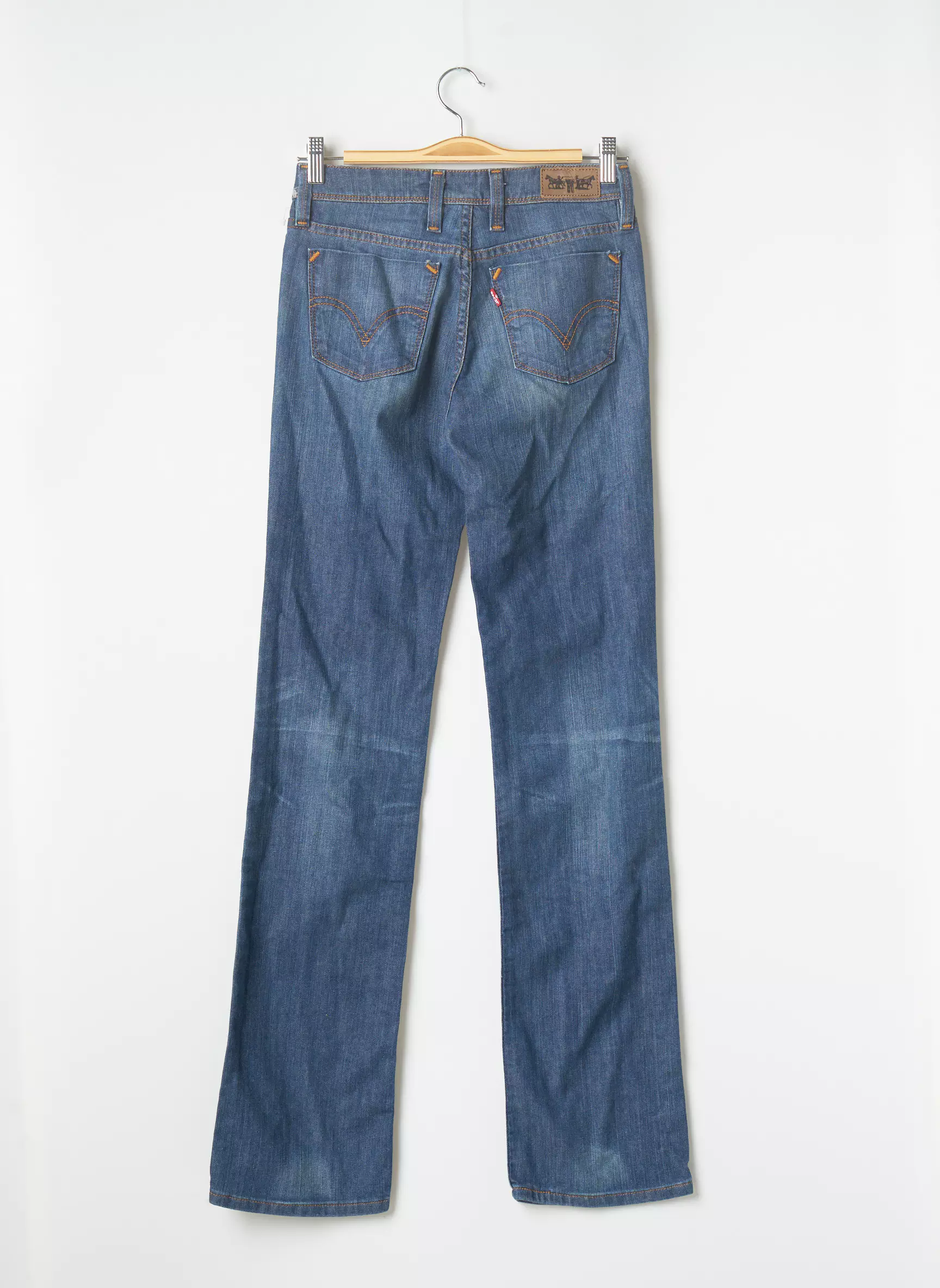 Levis Jeans Coupe Droite Femme couleur bleu