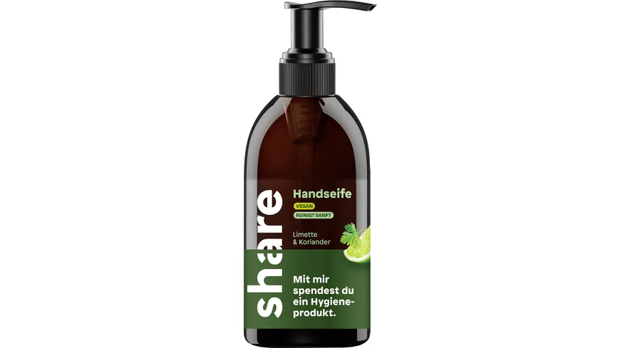 share Flüssigseife Limette & Koriander 250 ml