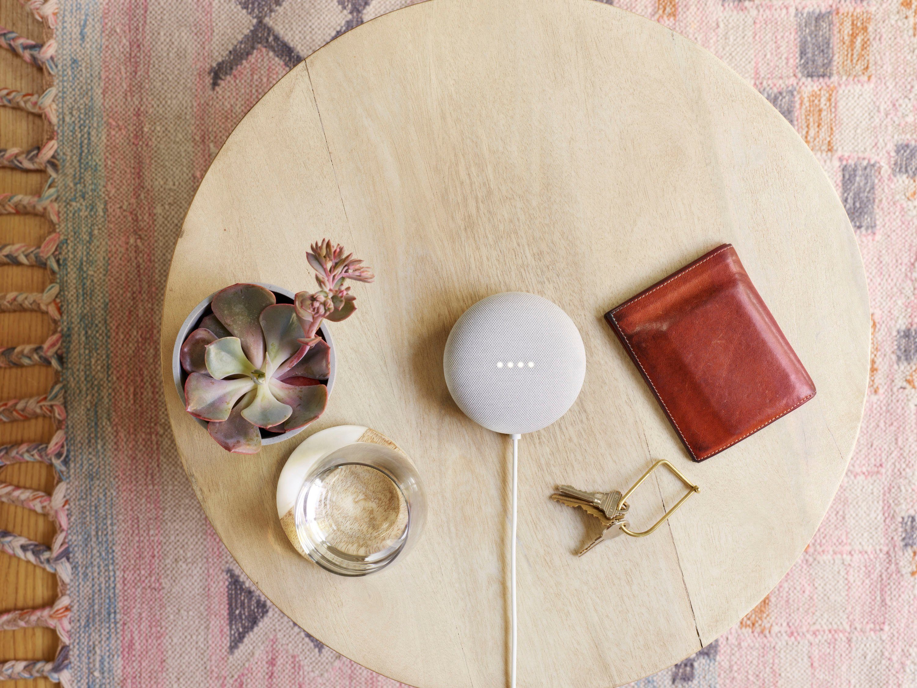 Google Nest Mini (2. Generation) Smart Speaker (Bluetooth, WLAN (WiFi)