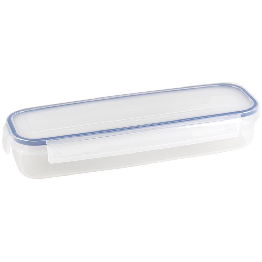 Sunware Basic 1 Liter transparente Frischhaltebox mit Clips