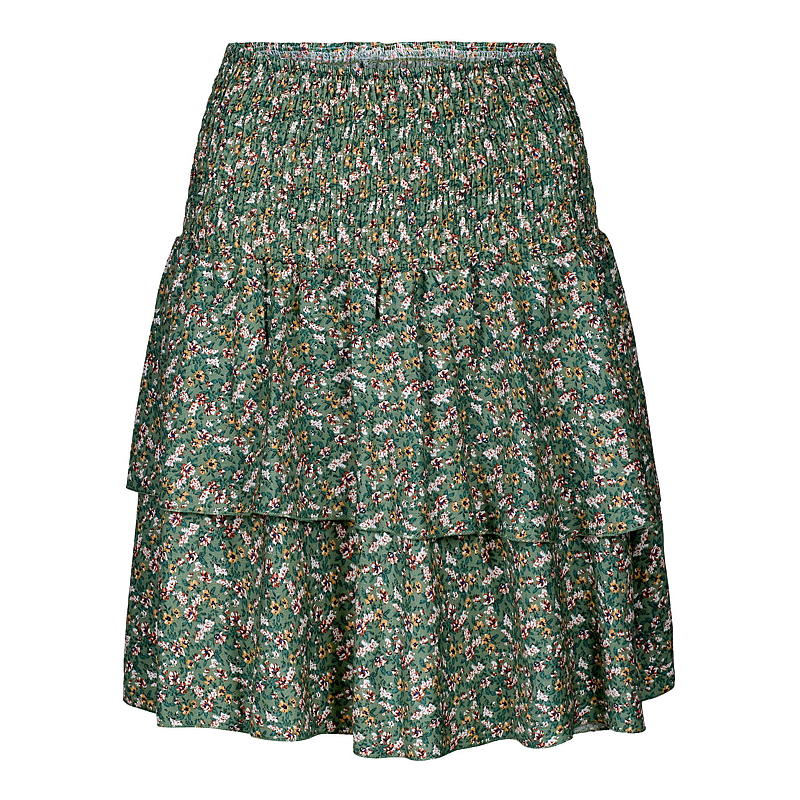 Volangskjørt str S/M-L/XL m/blomstermønster